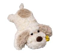 Stuffed Dog Soft Doll with Bee Design | Lying Puppy Stuffed Animal for Kids Adults Nursery Bedroom Living Room Sofa Chair Shelf Desk Bed