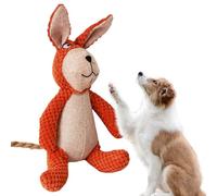 Stuffed Dog Toy - Dog Fun Stuffed Reduce Boredom Dog Plush Funs Pet Soft Toy Doll, Animals Plush Toy Easy for Camping, Pet Shop, Home, Out