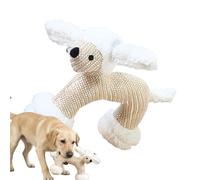 Stuffed Dog Toy - Soft Interactive Golden Retriever Plush Toy | Yummy Stuffed Dog, For Indoor Outdoor Apartment Sleeping Training Stimulation Cat Aggressive Chewers