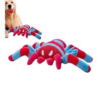 Stuffed Dog Toy, Spider Dog Toy - Plush Toy Spider, Loud, Bite Resistant, Teeth Cleaning, Interactive, Boredom Relieving Game, Suitable for Puppies, Medium Dogs and