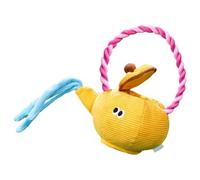 Stuffed Dog Toys | Colorful Throwing Bite Toy,Funny Teapot Shape Interactive Dog Toys, Cute Pet Supplies for Home, Travelling