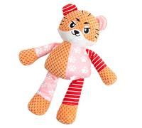 Stuffed Dog Toys | Pet Supplies Interactive Crinkle with Squeakers - Squeaky Pet Toys - for Teeth Cleaning Enrichment Teething Chewing Cognitive Training