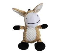 Stuffed Dog Toys - PP Cotton Dogs Chewing Plush, Durablee Boredom Relief Cuddle Toy | Soft Squeaky Interactive Donkeyy Companion For Camping Pet Shop Home Outing Pet Shelter Daycare Training Travel