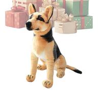 Stuffed Dogs | Realistic Sitting Pillow - Stuffed Puppy Dog Plush - for Boy Girl Home Indoor Birthday Christmas Graduation