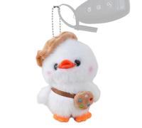 Stuffed Duck Cute Bag Charm Pendant -plush Fun Bag Charm, Key