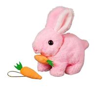 Stuffed Easter Rabbit - Cute Plush Doll, Festive Spring, Whimsical Celebration Figurine | Delightful Holiday Display Snuggle Companion Showcase Set For Playroom Hallway Bookshelf Counter