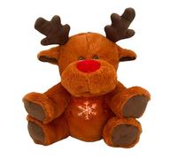 Stuffed Elk, Reindeer Toys for Kids | Cute & Soothing Plush Stuffed Christmas Elk,Christmas Reindeer Doll, Huggable and Breathable Sleep Partner for Holidays and Special Occasions