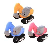 Stuffed Excavator Plush Toy - Cute Soft Safe Excavator Shape