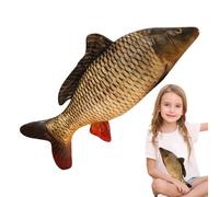 Stuffed Fish Plush Toy - Giant Carp Plush Pillow, Soft Fish Cushion, Throw Pillow Room Decor | Stuffed Animal for Kids Bedroom Living Room Sofa Nursery Home Decorative Toy