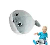 Stuffed Fish Plush Toy, Soft Animal Plush, Cute Hugging Cushion, Jumbo Snuggle Buddy, Adorable Cartoon Design Pillow, for Men, Home, Kid, Women, Girl, Boy, Decoration, Sofa