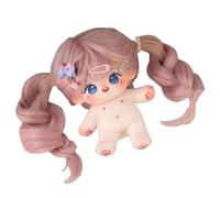Stuffed Girl Doll - Soft Cotton Toy, Cute Outfit Change Doll | Tabletop Decoration for Kids Pram Plush Figure Indoor Living Room, Accessory Children’s Room Companion for Girls and todlers