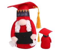 Stuffed Gnome Doll, Dwarf Doll - Cute Gnome Fabric Figure Charming Decorative Faceless Gnome Ornament for Desk, Table, Sofa, Bookshelf