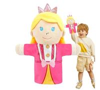 Stuffed Hand Puppet, Fairy Tale Storytelling Toy, Interactive Educational Puppet, Preschool Cultural Learning Tool, Family Entertainment, Storytelling Fun for Home, Classroom, or Playtime