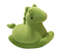 Stuffed Horse - 15.7 Inch Rocking Horse Throw Pillow | Cute Soft Animal Companion for Kids Adults Bedroom Living Room Sofa Bed Car Home Play