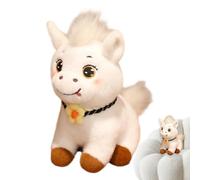Stuffed Horse,Cute Big Eyes Soft Decor - Stuffed Horses Plush Wear Flower Bow - for Classroom Easter Halloween Christmas Birthday Decor Bedroom Nursery Playroom Bookshelves