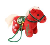 Stuffed Horse | Lucky 2026 Year Art Figurines,Year of the Horse Plush Pillow,for Kids Girls Farm Party Christmas Chinese New Years