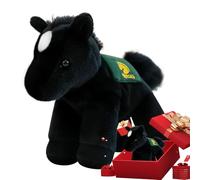 Stuffed Horse Plush Toy - 8.3inch Throw Pillow Cute Mascot 2026 | Realistic Small Horse Stuffed Animal | for New Year Valentines Christmas Birthday Sofa Living Room Car Bedroom