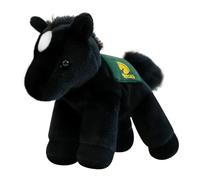 Stuffed Horse Toy - Realistic Plush Mascot Doll, Throw Pillow, Soft Cuddly Figure, Fabric Animal, Charming Decorative Cushion | Sweet Gift for Kids Friends Family Collectors Halloween