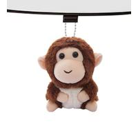 Stuffed Monkey Keychain,Portable Keyring Collectible,Soft Monkey Kids Plush Key Chain | for Birthday Party Handbags Backpacks Phone Case Family Friends Children Boy Girl Colleagues