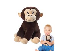 Stuffed Monkey Plush - 8 Inch Gorillas Cute Doll | Cute Animal Throw Pillow,for Baby Kids Boys Birthday Halloween Home Bedroom Sofa Car