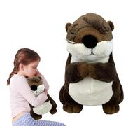 Stuffed Otters Plush Toy For Babies | Cute Animal Otters,20cm 7.87inch Stuffed Sea Plush Toys For Babies, Children, Kids Soft Huggable
