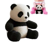 Stuffed Panda Toy - 16 Inches Interactive Breathing Plush Built in Light Music Relaxation Play, Removable Washable Cover for Easy Cleaning, Cozy Companion for Kids Boys Girls Holiday Birthday Gift
