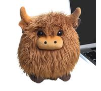 Stuffed Plush Cow Plush Toy,Realistic Cute Cuddle Dolls For Kids - Stuffed Farm Cow Plush Decoration,for Boys Girls Teens Adults Family and Friends