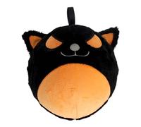 Stuffed Pumpkin Plush Inflatable Halloween Pumpkin Toy Soft Interactive Play Ball Portable Jewellery for Living Room Children's Room Autumn Christmas Bedroom