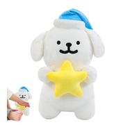 Stuffed Puppy Toy - Adorable Plush Dog, Soft Material, Safe Child-Friendly Construction (Comfortable Huggable Companion) | Home Playroom Nursery Gift For Children Birthday Holida