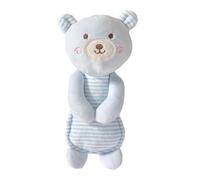 Stuffed Rattle Plush - Animal Soothing Hand Shake Rattle - Soft Sensory Grab Shaker, Cute Rabbit Bear Duck Shape Hand Grip Toy for