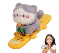stuffed slap bracelets, stuffed capybara bracelets, animal bracelet, wrap bracelet, plush toys, pop bracelet for kids, capybara plush bracelets, cute animals from, Consulte la descripción, PP cotton