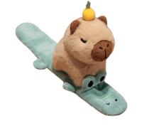 stuffed slap bracelets, stuffed capybara bracelets, animal bracelet, wrap bracelet, plush toys, pop bracelet for kids, capybara plush bracelets, cute animals from, Consulte la descripción, PP cotton