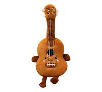 Stuffed String Instrument Doll - Textile Melody Pillow, Realistic Play Prop Ornament, Cuddle Mate, Multi-purpose Child Adult Relax Accessory | For Naptime Study Living Area Display