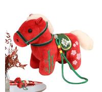 Stuffed Toy Horse - 2026 Collectable Cuddly Plush Pendant - Chinese New Year Stuffed Toy,for Home Bedroom Kids Room Travel Car