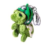Stuffed Turtle Keychain - Cute Turtle Doll Keychain | Sea Turtle Plush Keychain | Cartoon Stuffed Animal with Headcover | Plush Keychain for Boys, Girls & Kids as a Fun Gift