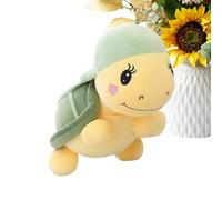 Stuffed Turtle Plush Toy, Cute Sensory Fidget Animal Doll, 9.84 Inches Compact Heavy Duty Soft Huggable Plush Companion for Kids, Babies, Car, Home, Nursery, Bedside Use