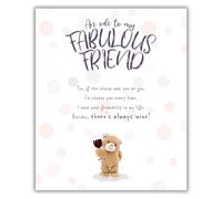 Stuffed with Love, Funny Birthday Card Unisex, An Ode To My Fabulous Friend Happy Birthday Card for Him/Her, Multi-Coloured