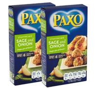 Stuffing bundle containing Paxo Sage and Onion Stuffing Mix, 170 g Box (Pack of 2)