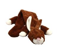 Stuffing Free Empty Animals Soft Dog Toy with Squeaker Rabbit Chipmunk Skunk