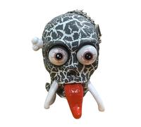Stuffing Laughter Skeleton Toy - Mechanical Walking Skull Prank Toy | Decorative Stress Relief Model for Birthday Halloween Party Gift