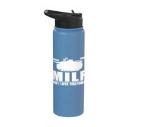 Stug III Man I Love Firepower Stainless Steel Insulated Water Bottle
