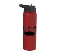 Stug Life Funny Tank Stainless Steel Insulated Water Bottle