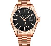 Stuhrling Original Men's Quartz Watch - Symphony Regent Coronet Stainless Steel Watch