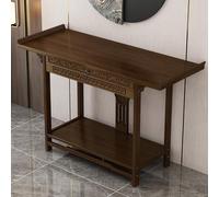 STUIJKVSZ Chinese Worship Cabinet for God of Wealth,Meditation Table with Pull - Out Storage Board,Altar Meditation and Prayer(80x40x80cm/31.5x15.7x31.5in)