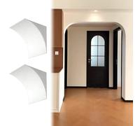 STUIJKVSZ DIY Interior Door Arch Kit, Arch Way Molding Trim for Kitchen Hallway Living Room, Premade Circular Doorway Kit, Archway Frame Mold Decor - Customizable(26x36x36cm (10.2x14.2x14.2))