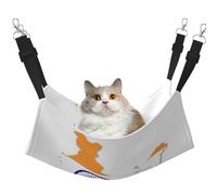 stujvc Flag Map Of India Soft Cat Window Bed, Adjustable Pet Hammock, Cozy Lounge Sleeper For Indoor Cats Small Animals