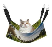 stujvc Golf Club Soft Cat Window Bed, Adjustable Pet Hammock, Cozy Lounge Sleeper For Indoor Cats Small Animals
