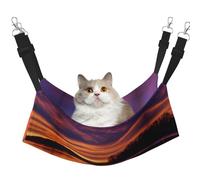 stujvc Hunting Flying Wild Ducks Soft Cat Window Bed, Adjustable Pet Hammock, Cozy Lounge Sleeper For Indoor Cats Small Animals