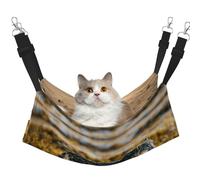 stujvc Leopard Soft Cat Window Bed, Adjustable Pet Hammock, Cozy Lounge Sleeper For Indoor Cats Small Animals