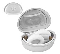 stukcaze Hard Headphone Case for Beats Solo 4, Studio Pro, Solo 3, Studio 3, Solo 2,Over Ear Headphone Carrying Case with Storage Cable Bag Strap for Travel (Silver-2)